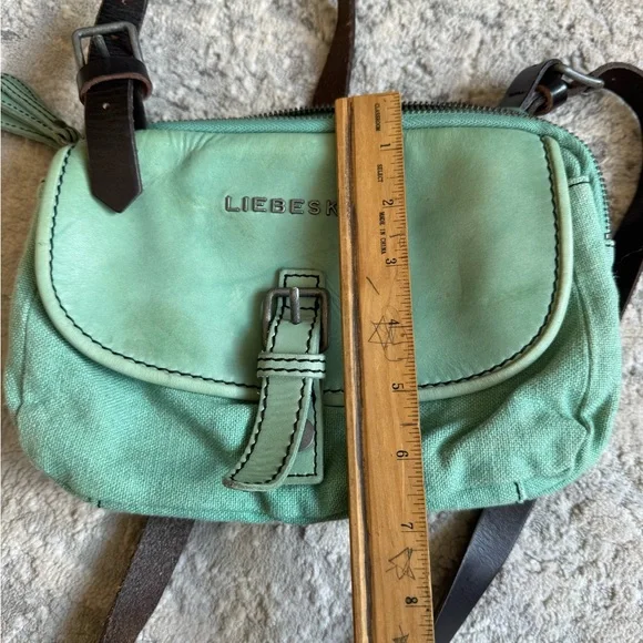 Liebeskind Berlin Canvas And Cow Leather Purse With Dust Bag - Picture 10 of 10